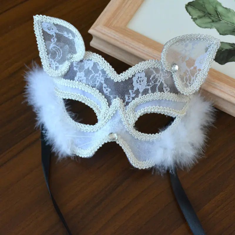 Feline Enchantress Masquerade Mask - Nimblet