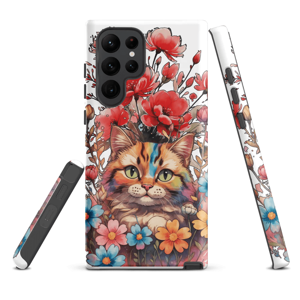 Petals & Purrs – Tough Samsung Case - Nimblet