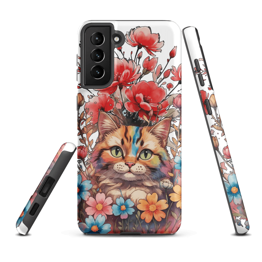 Petals & Purrs – Tough Samsung Case - Nimblet