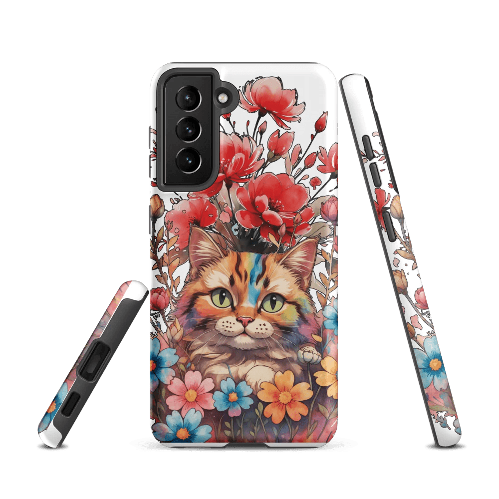 Petals & Purrs – Tough Samsung Case - Nimblet