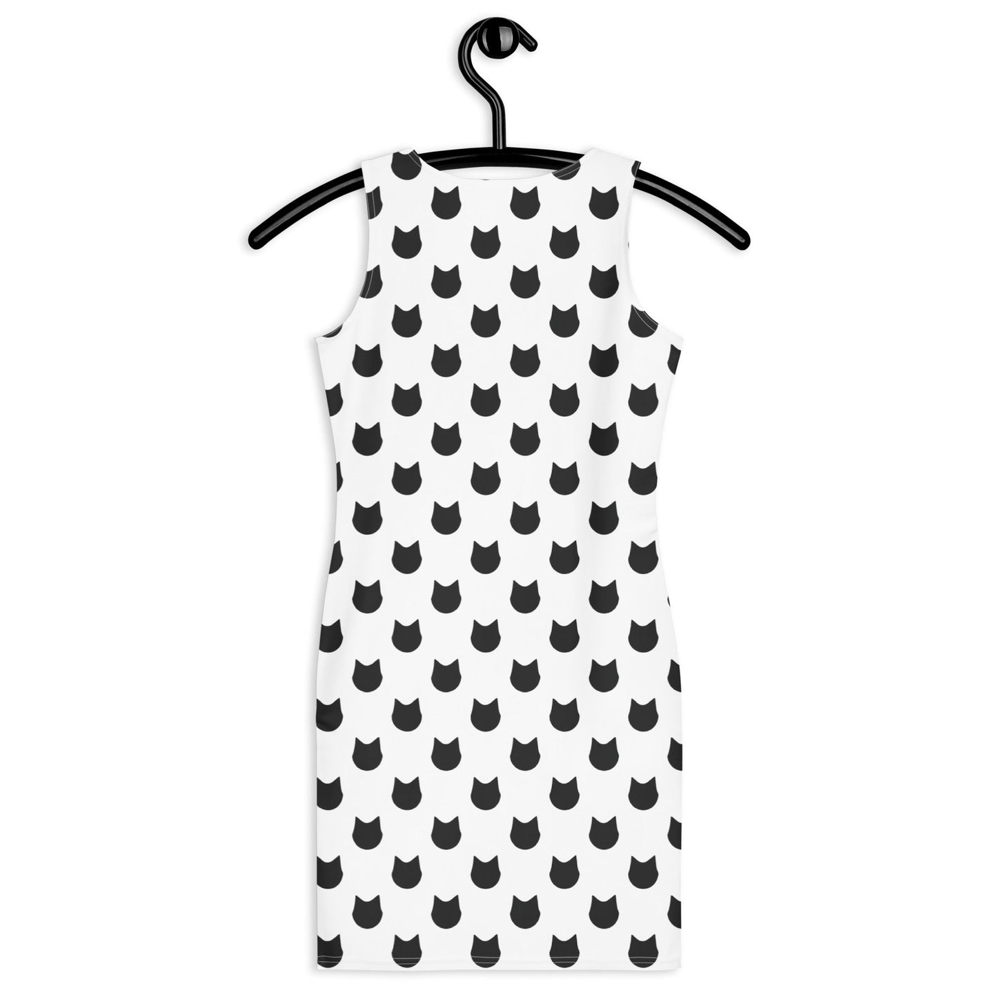 Snowy Whiskers Fitted Dress - Nimblet