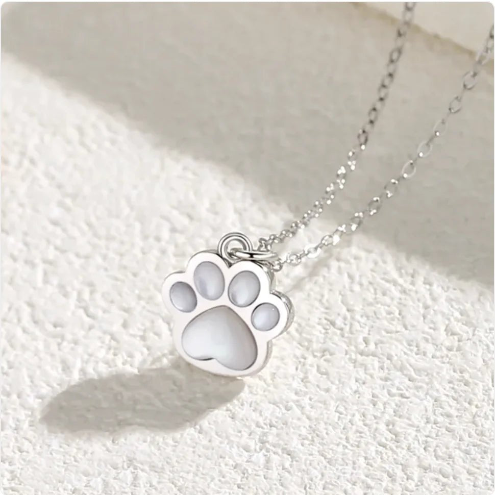 Sterling Silver Cat Paw Necklace - Nimblet