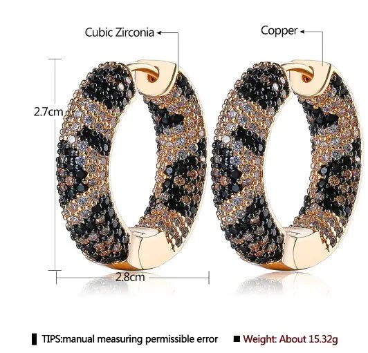 Wild Luxe Leopard Earrings - Nimblet