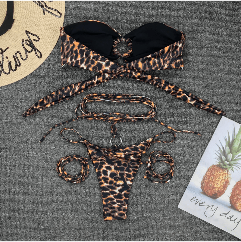 Wild Waves Leopard Bikini - Nimblet