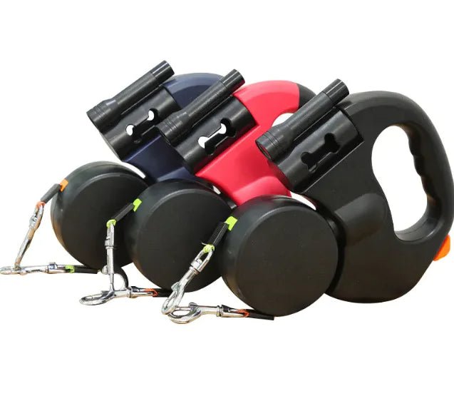 Auto Double Dog Leash - Nimblet