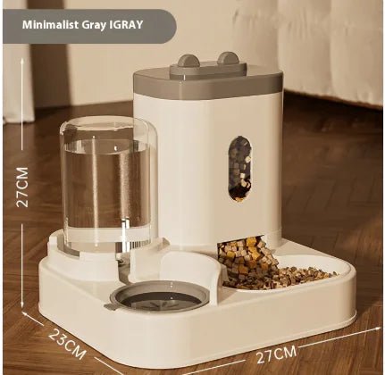 Automatic Pet Feeder Dog Basin Cat Bowl Supplies Water Dispenser - Nimblet