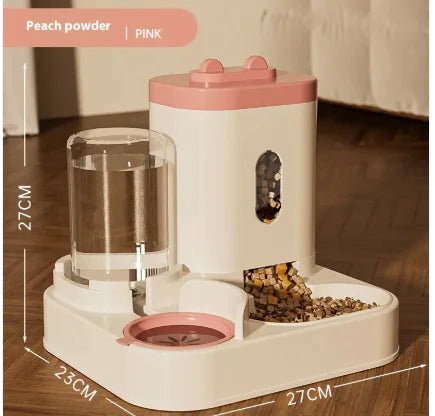 Automatic Pet Feeder Dog Basin Cat Bowl Supplies Water Dispenser - Nimblet