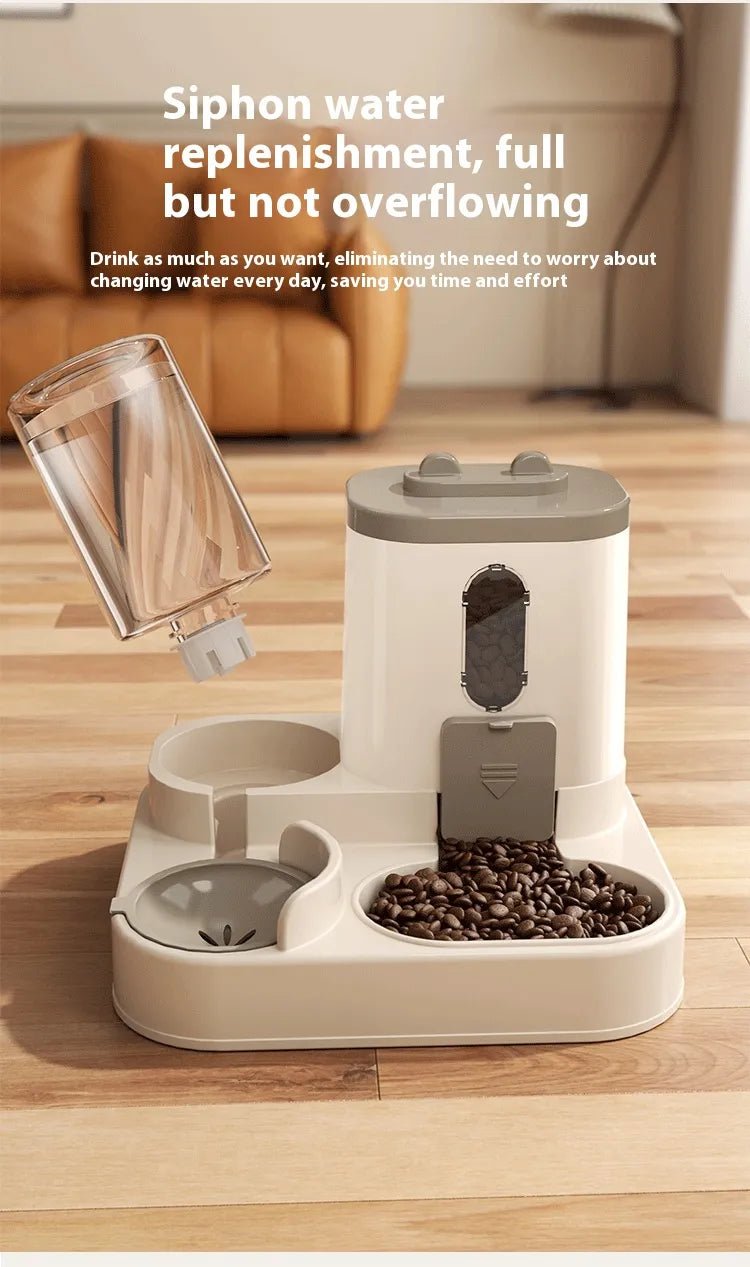 Automatic Pet Feeder Dog Basin Cat Bowl Supplies Water Dispenser - Nimblet