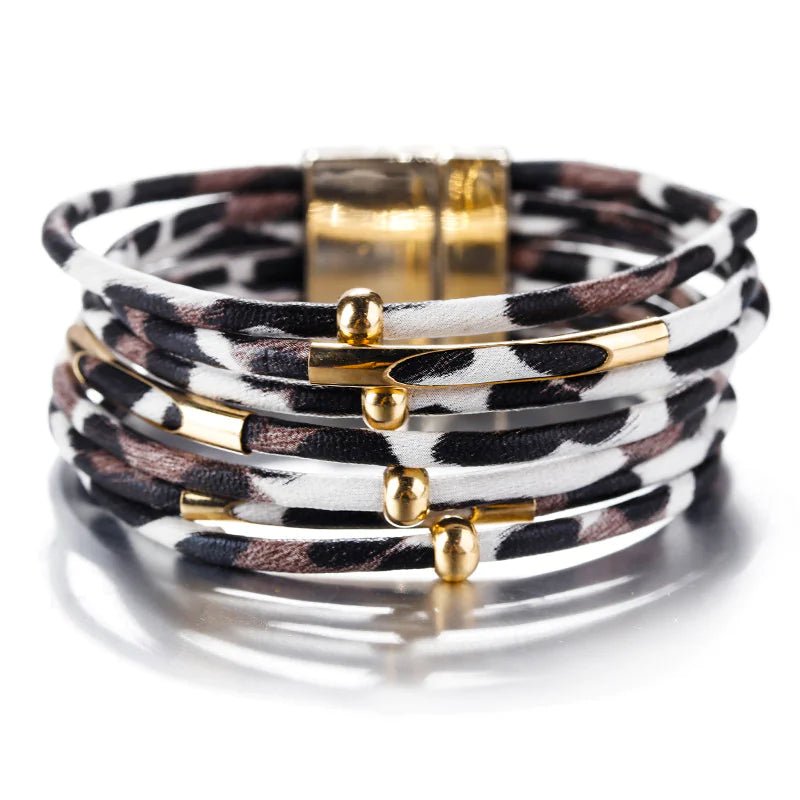 Boho Luxe Leopard Bracelet - Nimblet