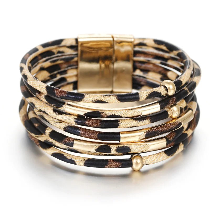 Boho Luxe Leopard Bracelet - Nimblet