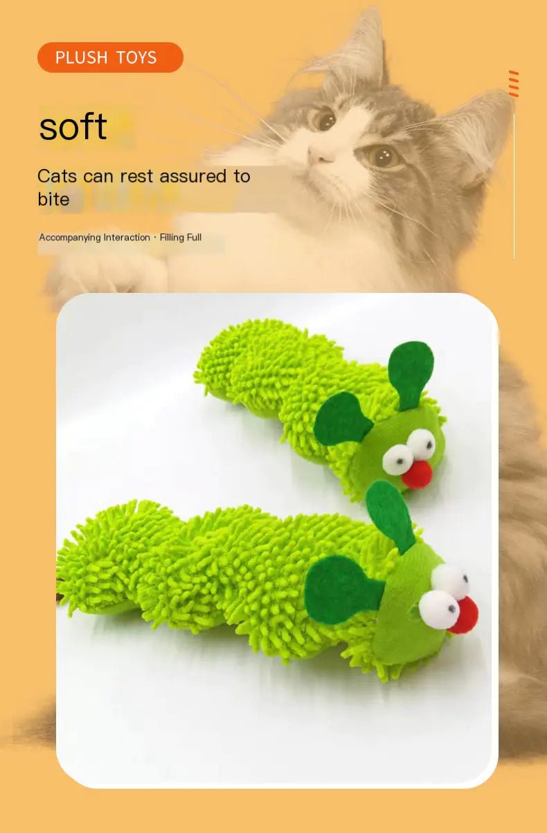 Catnip Caterpillar Toy - Nimblet