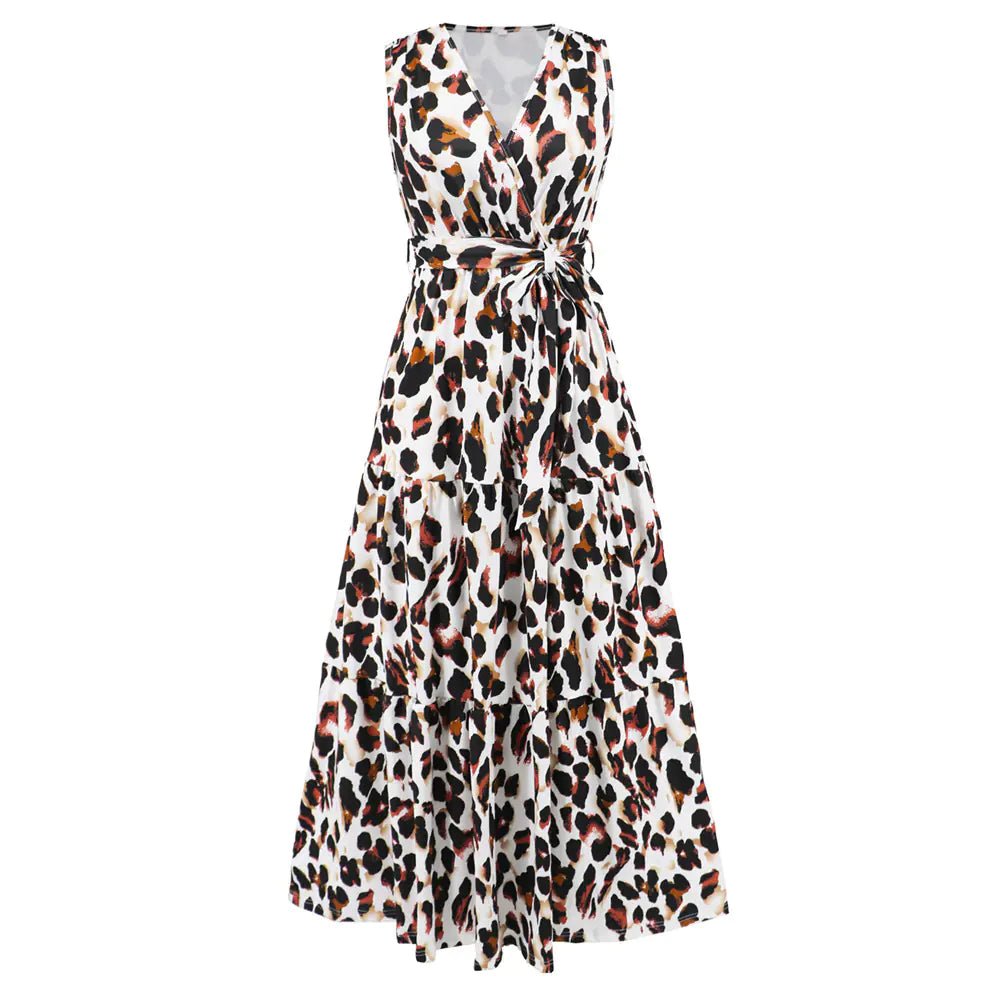 Eterna Leopard Long Dress - Nimblet