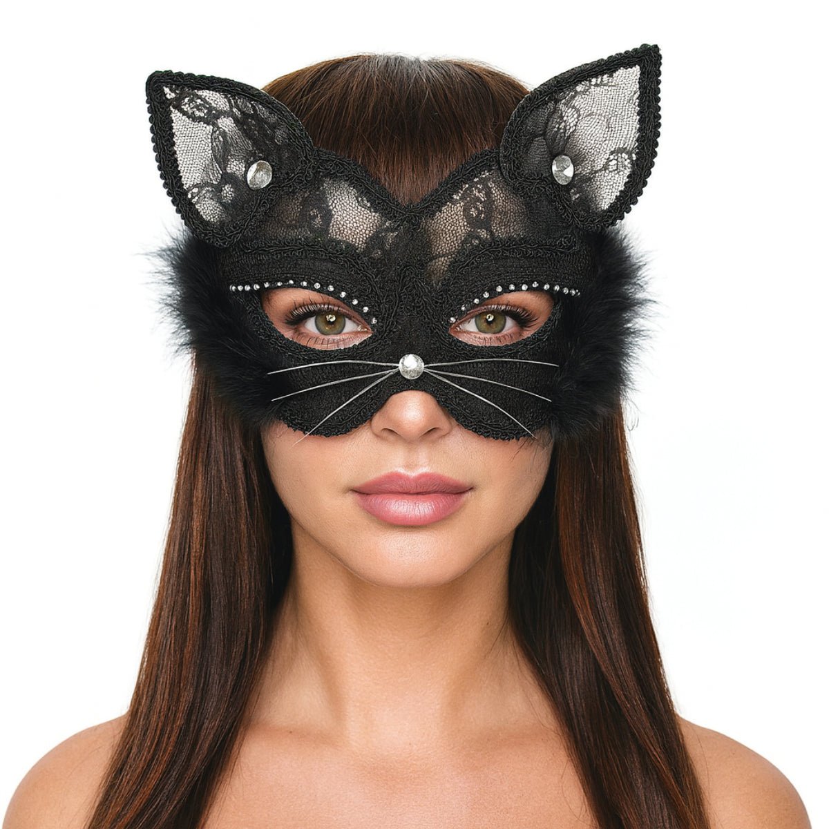 Feline Enchantress Masquerade Mask - Nimblet