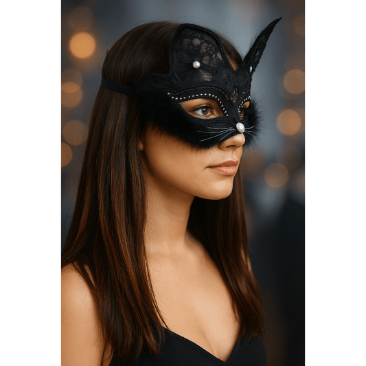 Feline Enchantress Masquerade Mask - Nimblet