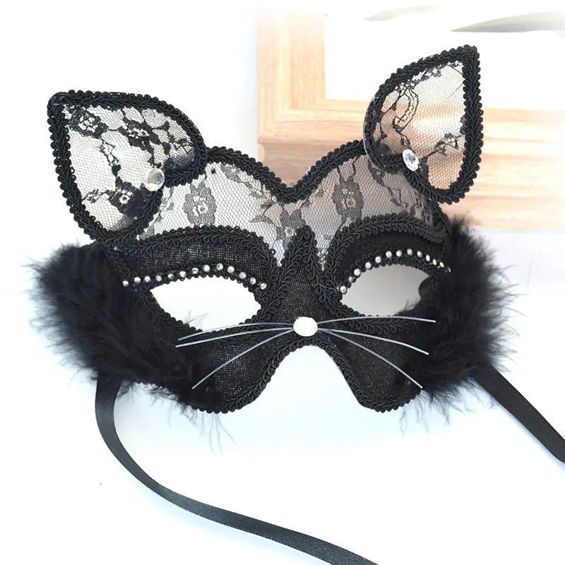 Feline Enchantress Masquerade Mask - Nimblet