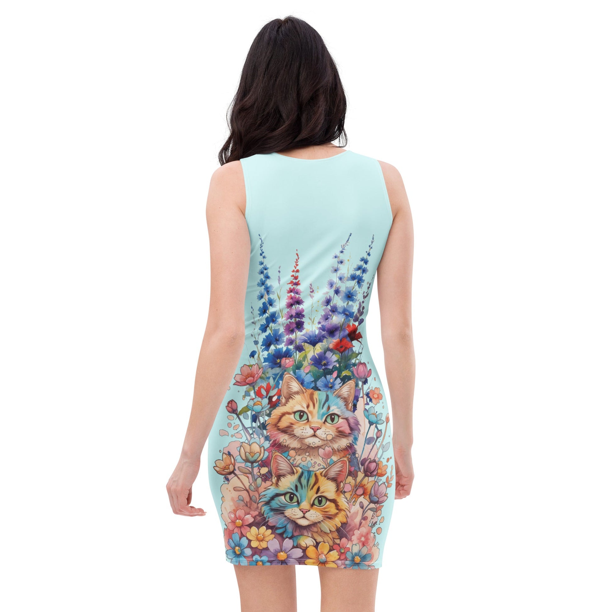 Fleury Bleu Fitted Dress - Nimblet