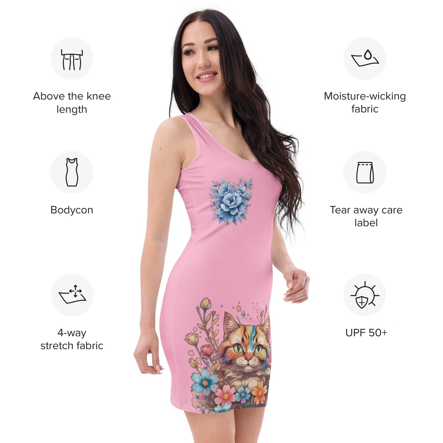 Fleury Rose Fitted Dress - Nimblet