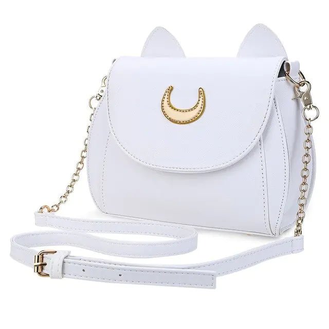 🌙 Luna Cat Casual Shoulder Bag – Sailor Moon - Inspired Style - Nimblet