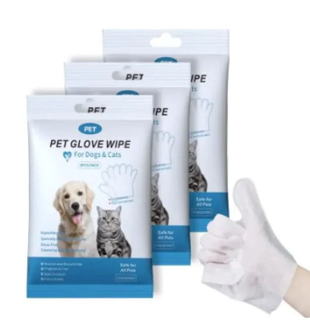 Pet Cleaning Gloves & Wipes - Nimblet