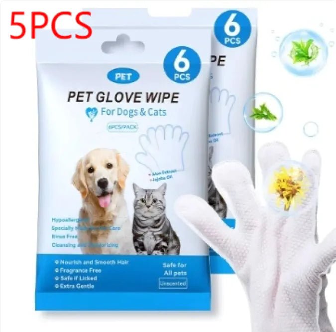 Pet Cleaning Gloves & Wipes - Nimblet