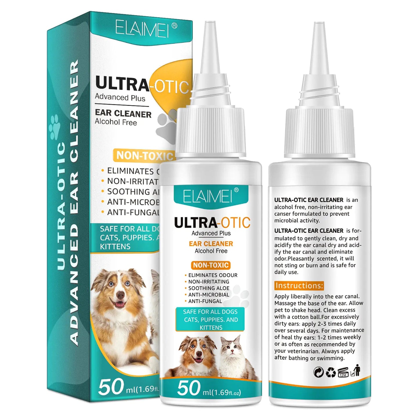 Pet Ear Cleaner 50ml - Nimblet