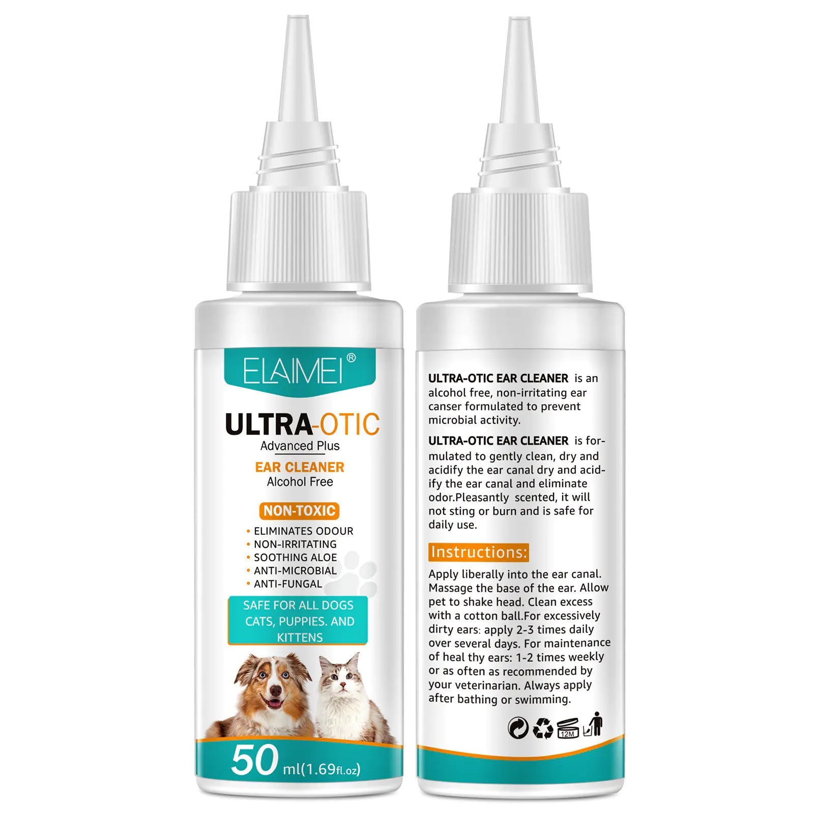 Pet Ear Cleaner 50ml - Nimblet