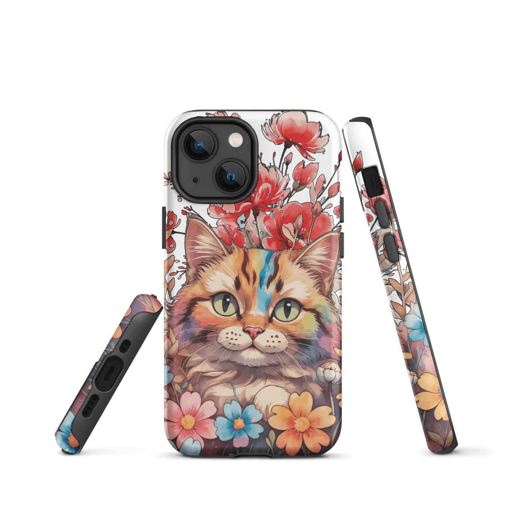 Petals & Purrs – Tough iPhone Case - Nimblet