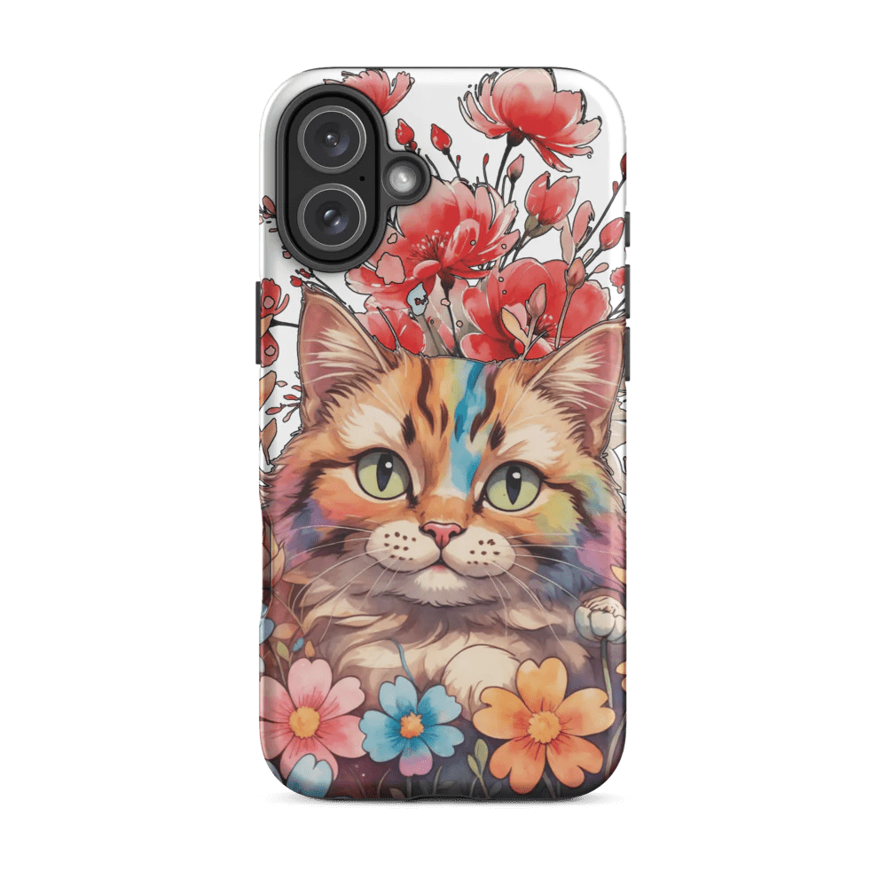 Petals & Purrs – Tough iPhone Case - Nimblet