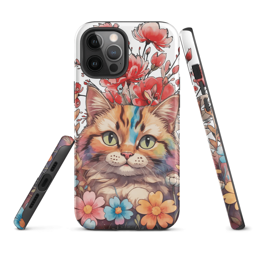Petals & Purrs – Tough iPhone Case - Nimblet