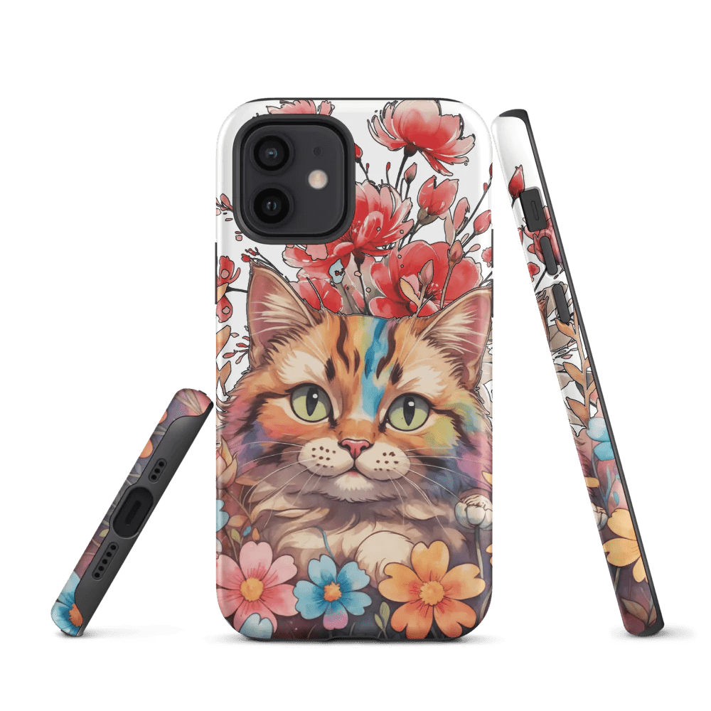 Petals & Purrs – Tough iPhone Case - Nimblet