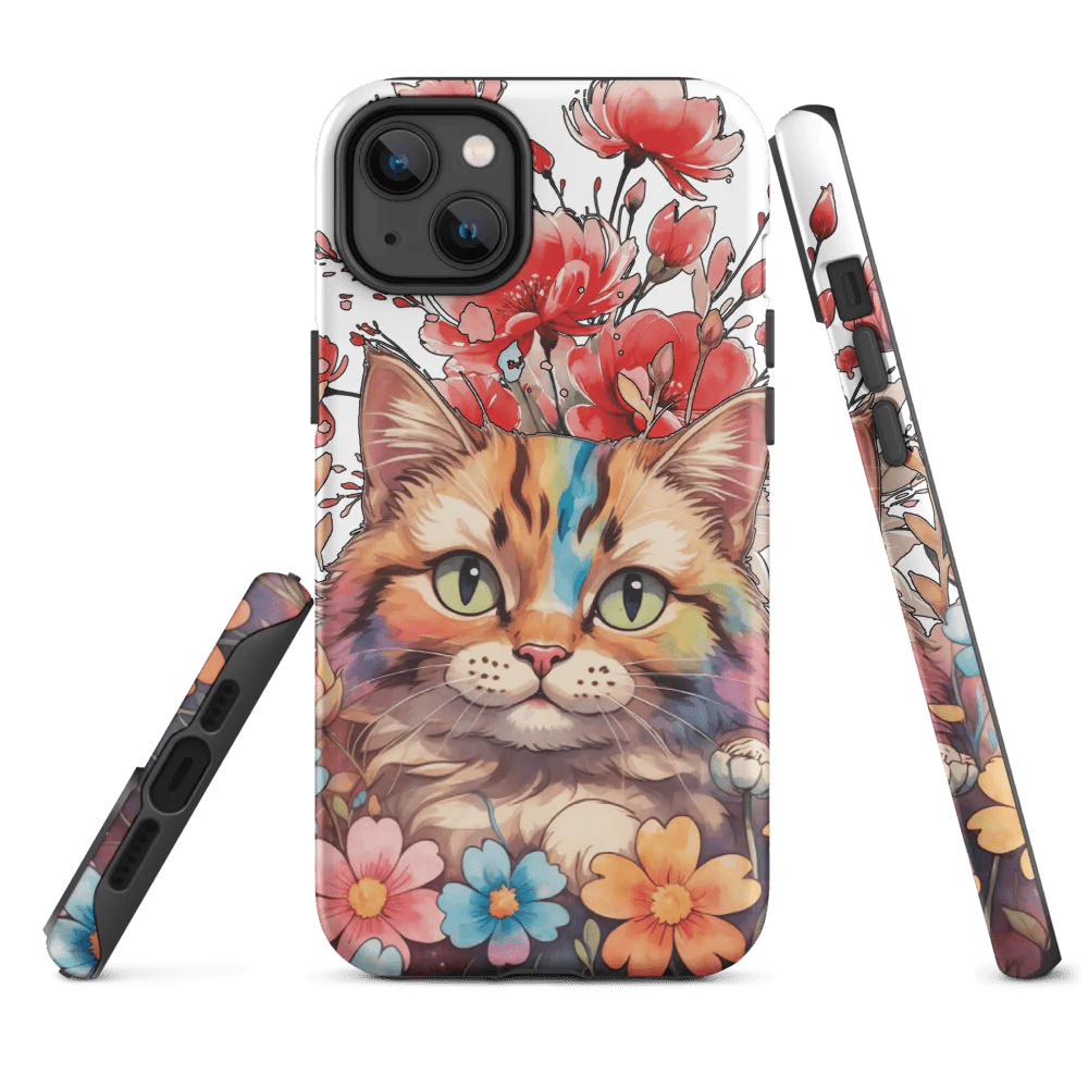 Petals & Purrs – Tough iPhone Case - Nimblet
