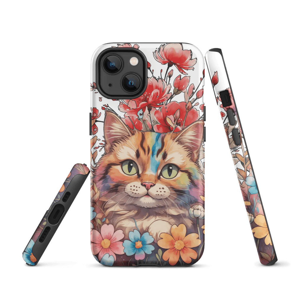 Petals & Purrs – Tough iPhone Case - Nimblet