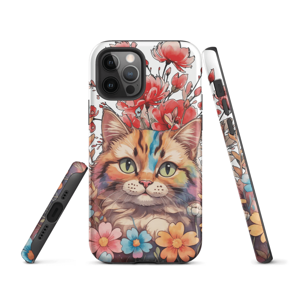Petals & Purrs – Tough iPhone Case - Nimblet