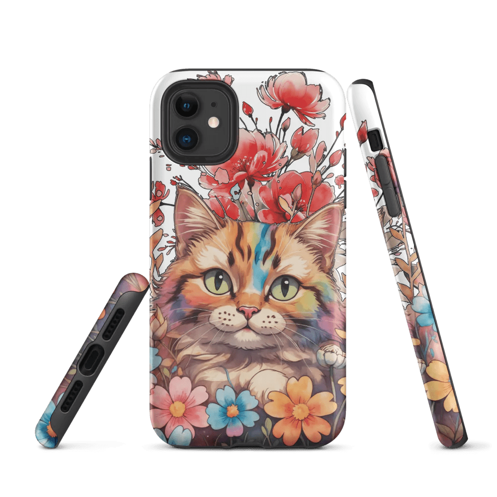 Petals & Purrs – Tough iPhone Case - Nimblet