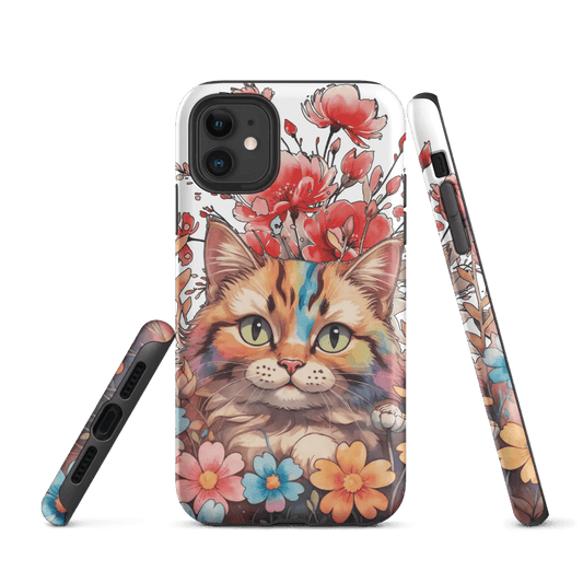 Petals & Purrs – Tough iPhone Case - Nimblet