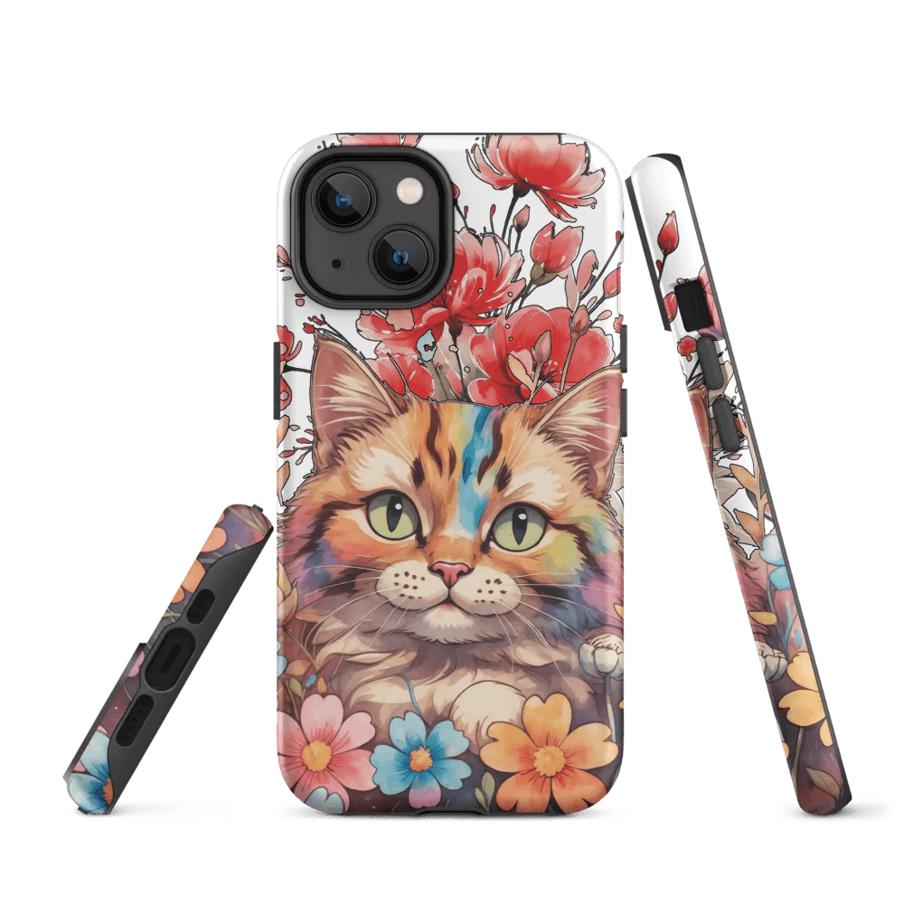Petals & Purrs – Tough iPhone Case - Nimblet