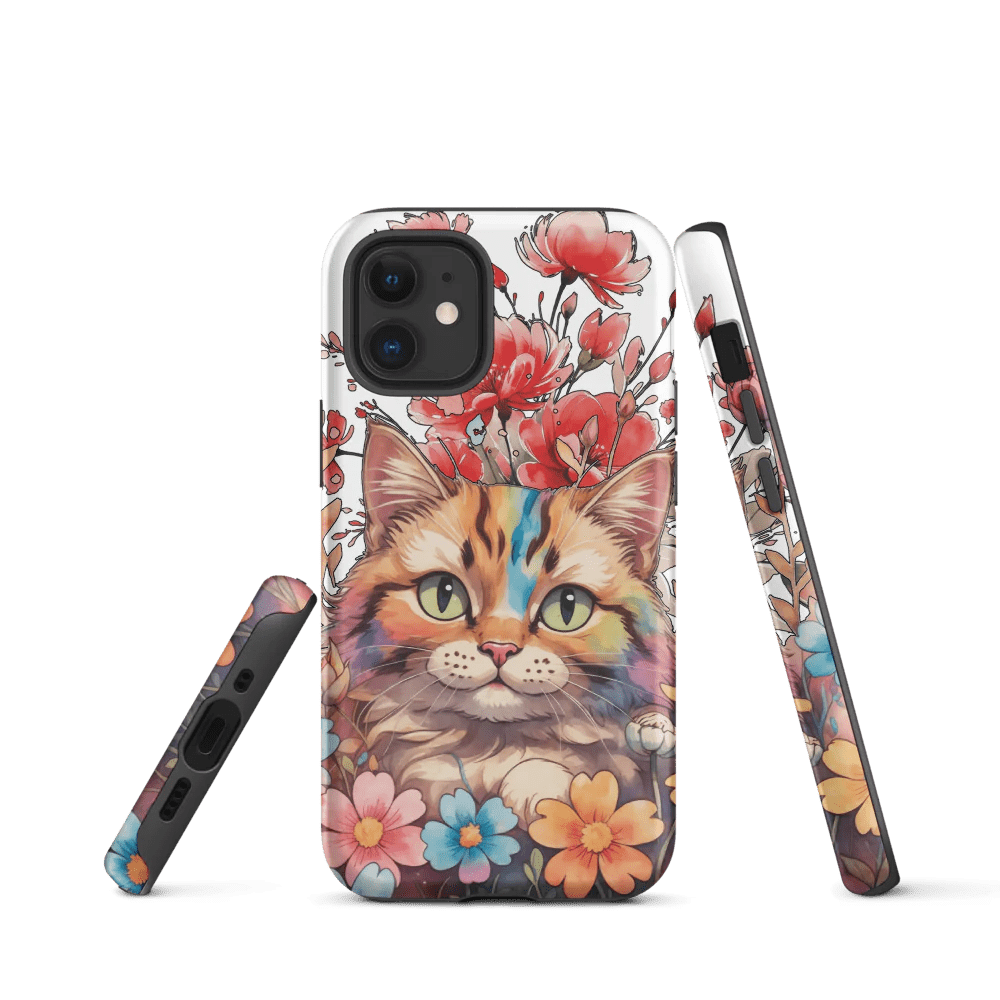 Petals & Purrs – Tough iPhone Case - Nimblet