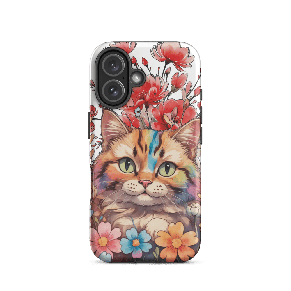 Petals & Purrs – Tough iPhone Case - Nimblet
