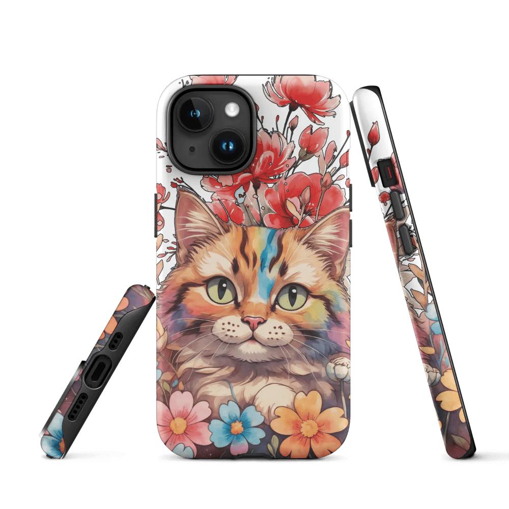 Petals & Purrs – Tough iPhone Case - Nimblet