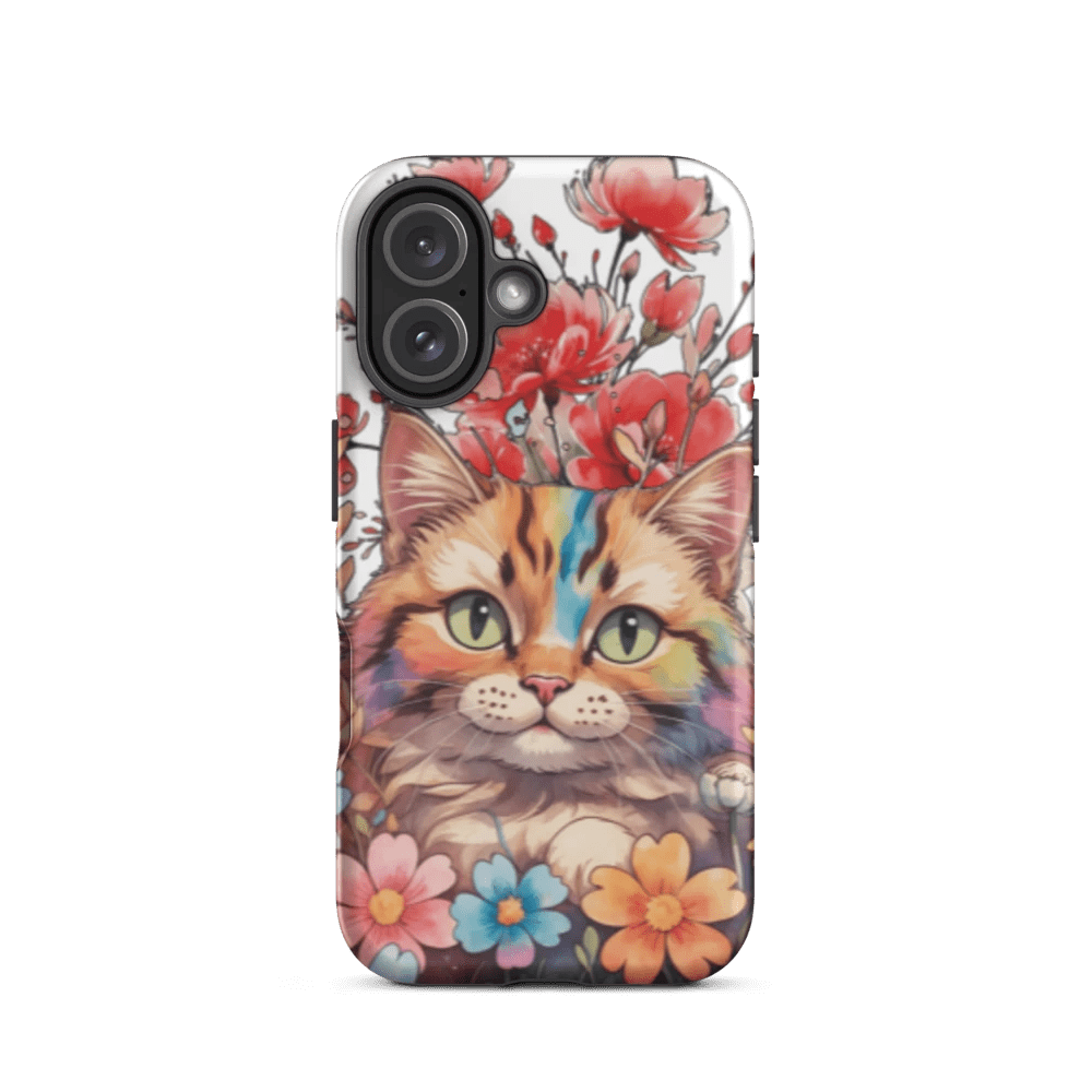 Petals & Purrs – Tough iPhone Case - Nimblet