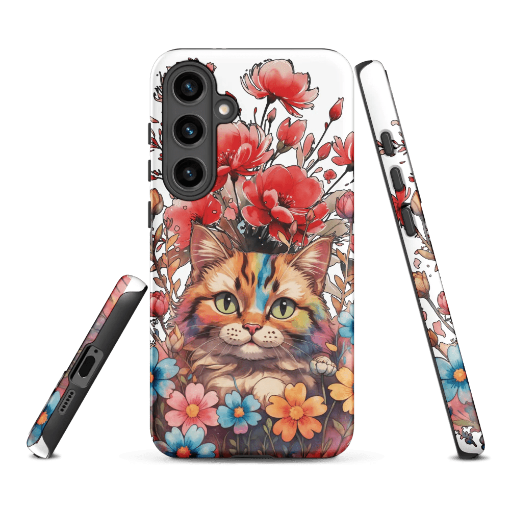 Petals & Purrs – Tough Samsung Case - Nimblet