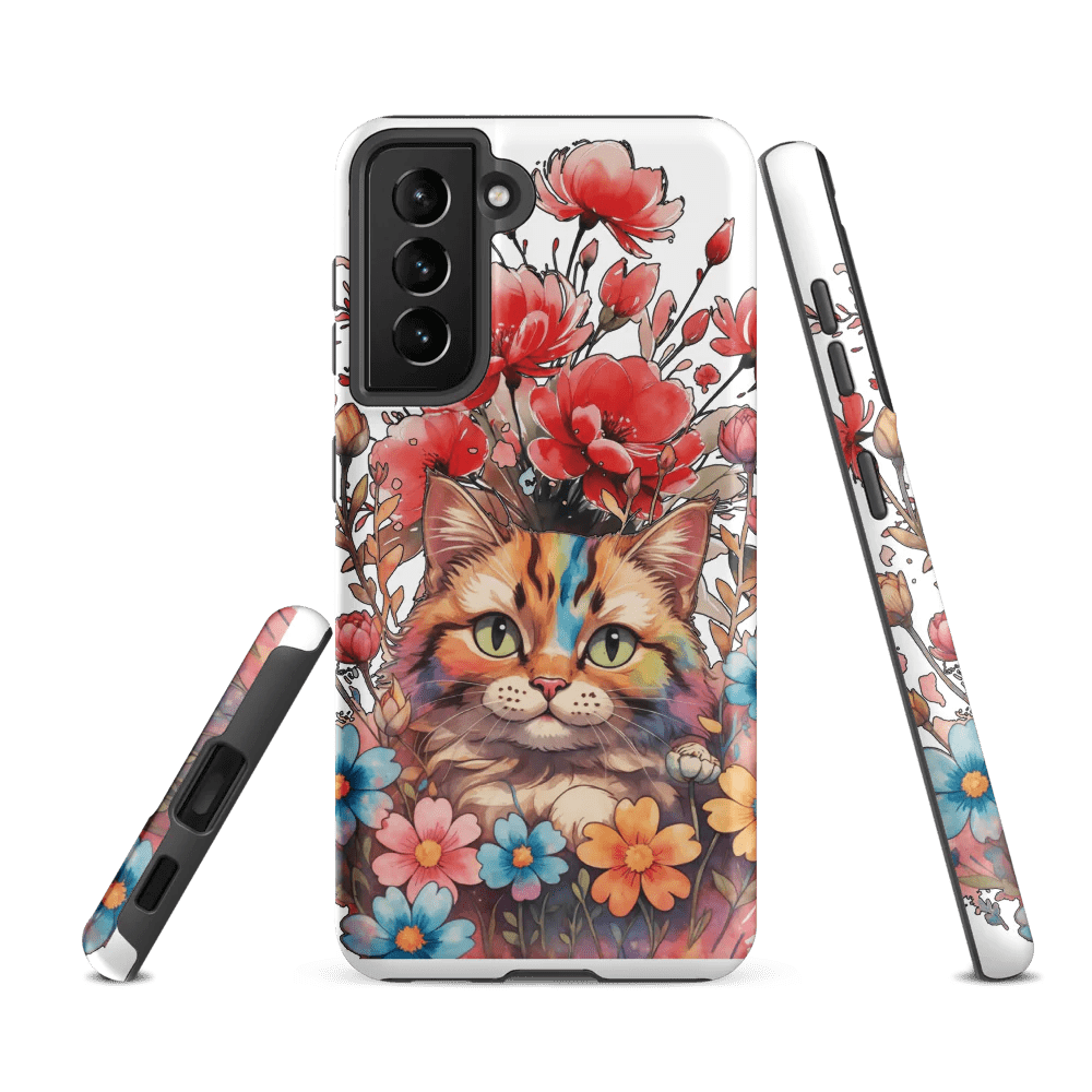 Petals & Purrs – Tough Samsung Case - Nimblet