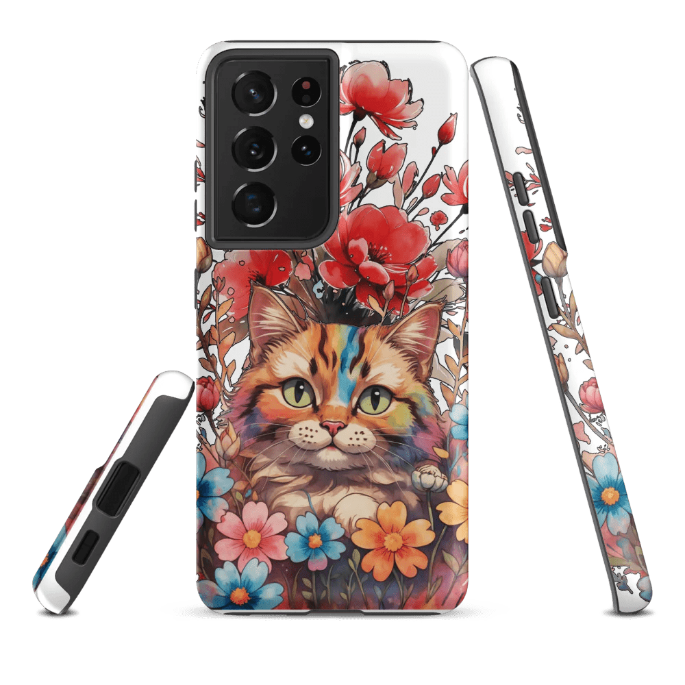 Petals & Purrs – Tough Samsung Case - Nimblet