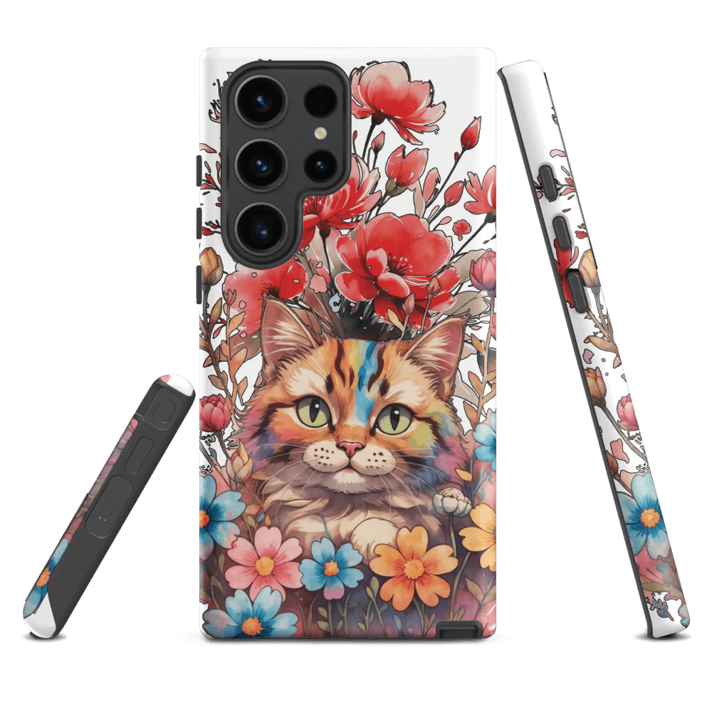 Petals & Purrs – Tough Samsung Case - Nimblet