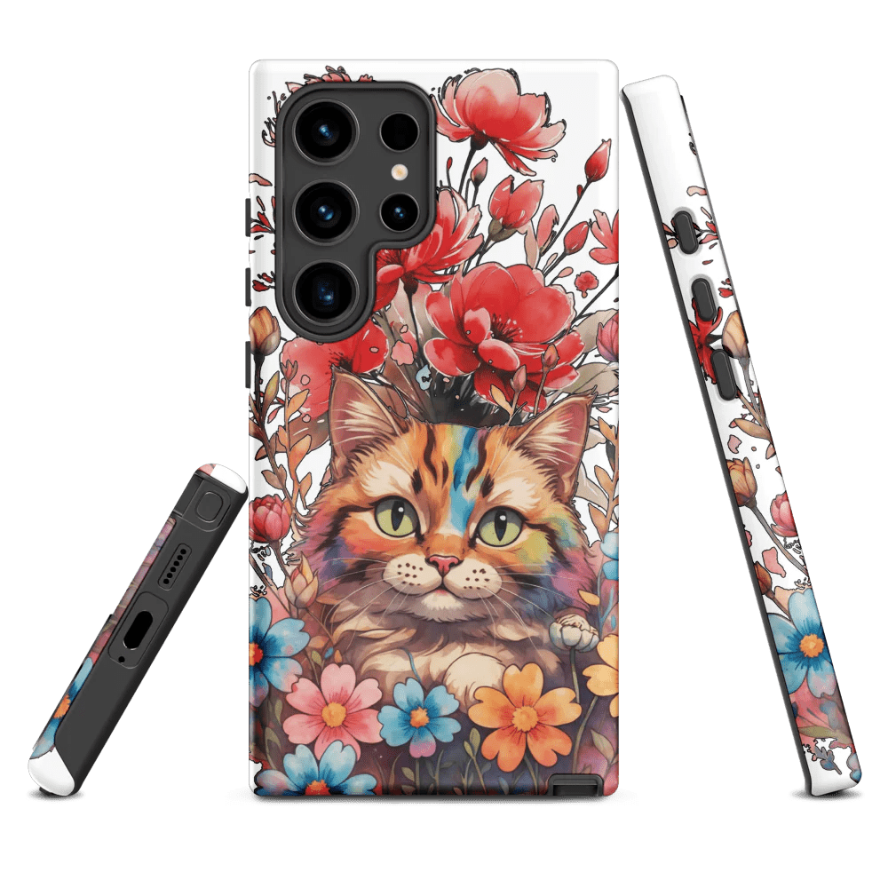 Petals & Purrs – Tough Samsung Case - Nimblet