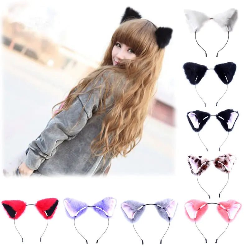 Plush Cat Ear Headband - Nimblet
