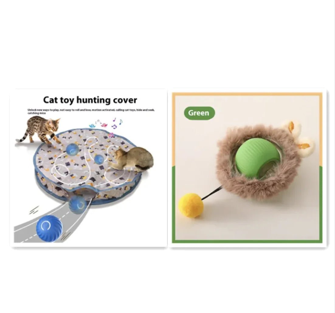 Pounce & Play Cat Balls - Nimblet