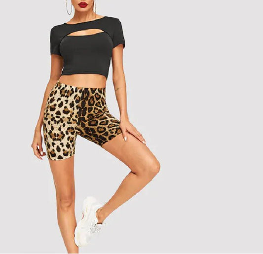 Savanna Fierce Bodycon Shorts - Nimblet