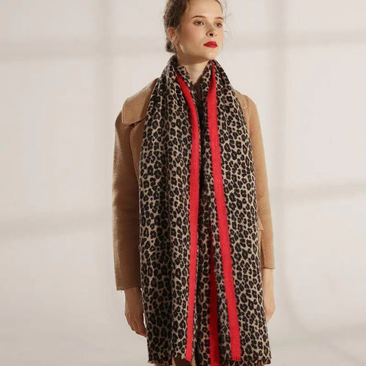 Savannah Chic Leopard Shawl - Nimblet