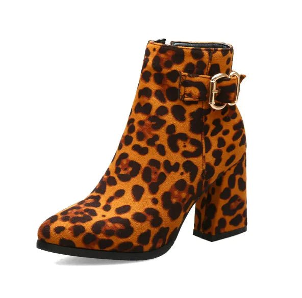 Temptress Chunky Heel Boots - Nimblet